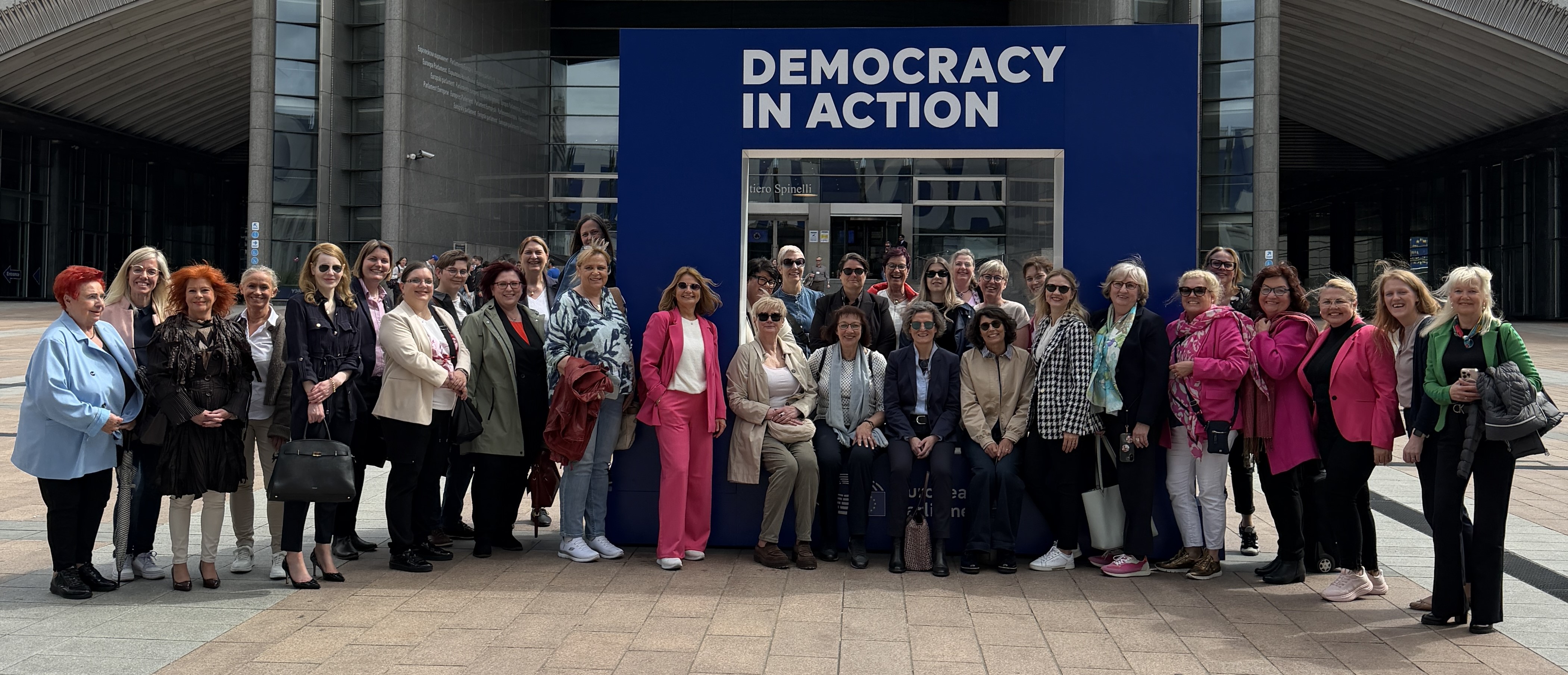 Sabine Verheyen MdEP lud die FU NRW nach Br�ssel ein. �Foto: FU NRW/Vera Volkmann