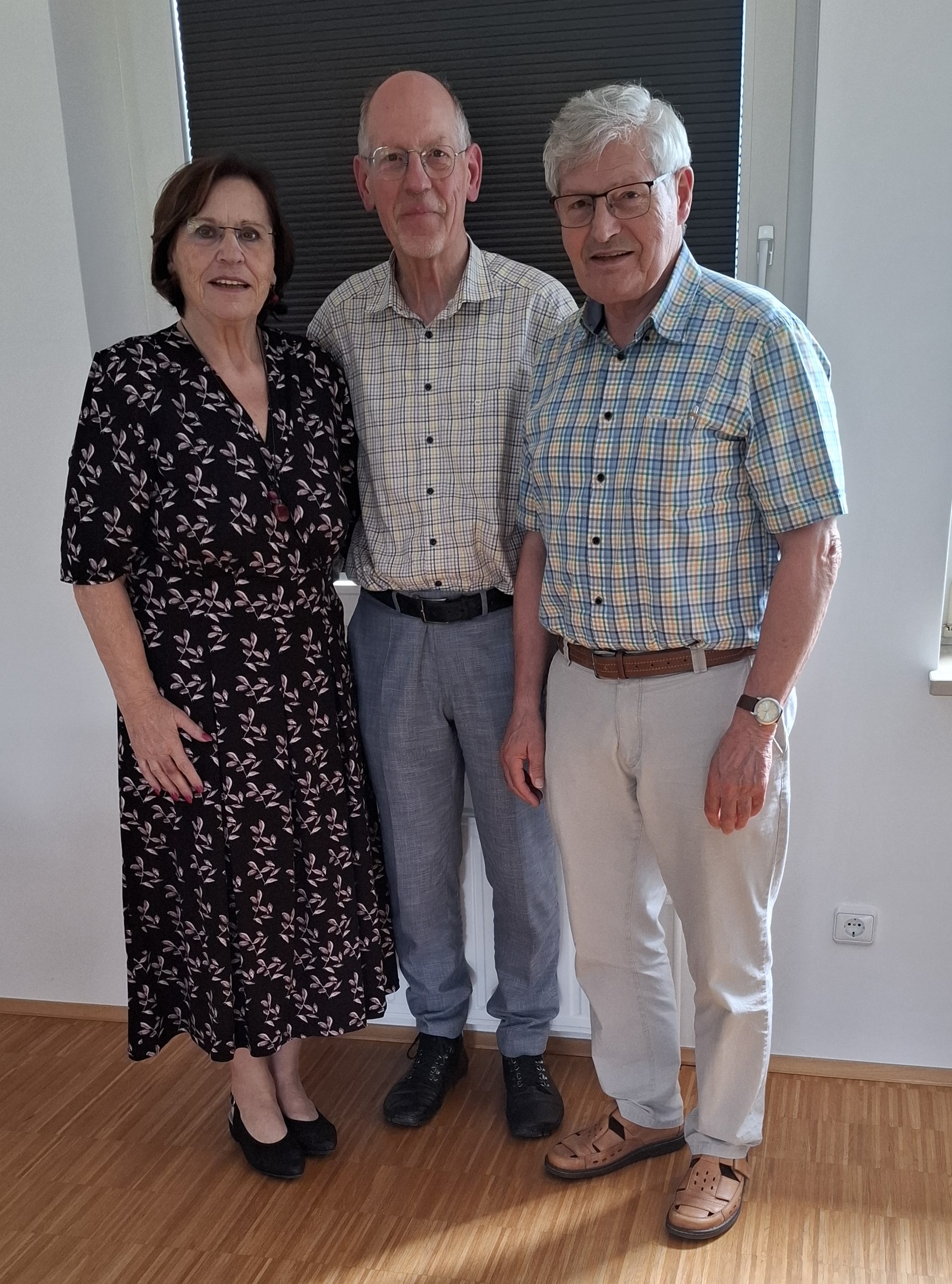 Der Vorsitzender Klaus Steingie�er und seine Stellvertreter Monika Lux und Anton Boden, �Foto: SEN KV Heinsberg
